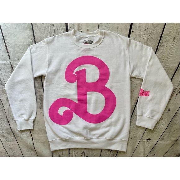 Barbie Logo Pullover Sweatshirt NWT! - Picture 8 of 16